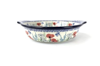 141 Ronde schaal, dicht handvat 2901X Kerst